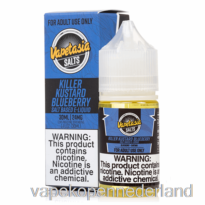 Elektronische Sigaret Vape Killer Kustard Bosbes - Vapetasia-zouten - 30ml 24mg